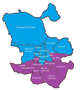 mapa electoral madrid municipales